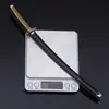 Hoja para Extinguir Fantasmas Rueda Diurna Cuchillo Arma de Animación Siguiendo el Filo Nacional Una Funda Arma de Aleación Modelo Adorno 25cm