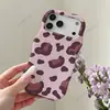 Estuche de Película Brillante para iPhone 17 con Estampado de Leopardo Clásico Más Vendido Transfronterizo Estuche para Teléfono de Onda Apple 18 Pro Max