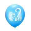 Globos de Látex de 12 Pulgadas de Revelación de Género con Signo de Interrogación Niño Niña NiñooNiña Globos de Fiesta Sorpresa Venta al por Mayor