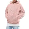 Moletom com Capuz Masculino Plush e Veludo Europeu e Americano para Outono e Inverno da Aliexpress Cross-Border Wish2025