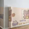 Papel de Parede Autoadesivo Estilo Cartoon Infantil e Puro Adesivos de Parede à Prova d'Água Papel de Parede para Casa Decoração de Parede de Fundo para Quarto Sala de Estar Adesivos