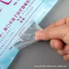 Guantes de película brillante desechables de polietileno PE, guantes de inspección, 100 unidades/paquete para fábrica, laboratorio, restaurante