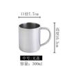 Copo de Cerveja de Aço Inoxidável 304 Atacado Copo de Água para Restaurante Copo Coreano Copo de Água para Jardim de Infância Copo para Gargarejo Copo de Chá Copo com Escultura