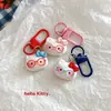Óculos de Desenho Chaveiro Pingente Gato Kt Coração Fofo Feminino Pingente de Bolsa Acessórios para Mochila Melhor Amiga Pequeno Presente