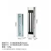 Cerradura Magnética Electromagnética de 350KG para Puertas Simples y Dobles, Sistema de Control de Acceso con Cerradura Magnética de Montaje Superficial, Cerradura para Puertas de Cristal, Venta Directa del Fabricante
