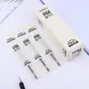 Baoke PS2430 recarga neutra 0.5mm base agua Bolígrafo núcleo de repuesto punta de bala Azul Negro Pluma Doctor