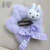 Presilha de Cabelo de Coelho Desenho Animado BB Clip Infantil Doce Fofo Presilha de Franja Presilha para Cabelos Rebeldes Estrela de Cinco Pontas Presilha Pinça Grampo Acessórios de Cabelo