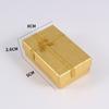 Caja de joyería nacarada con tapa cielo y tierra, caja de regalo 5*8, cartón para empaque de collar y anillo 7*9, caja de empaque para joyería