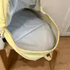 Mochila de Color Sólido Estilo Japonés Ins, Mochila Estilo Universitario para Estudiantes de Preparatoria y Universidad, Mochila Pequeña Ligera, Venta al por Mayor a partir de una Pieza