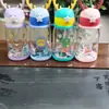 Taza de paja taza de regalo taza de agua correa taza de asta taza para beber de bebé taza portátil para estudiantes