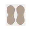 Almohadillas adhesivas de terciopelo para callos en los pies, parches antiampollas, almohadillas suaves para pies, almohadillas para dedos en forma de 8, se pueden cortar a medida