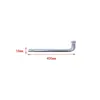 Marcador Galvanizado em L para Ponto de Observação de Assentamento Marca de Observação de Assentamento Marca de Assentamento Prego de Topografia