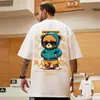 Camiseta de Manga Corta Estampada de Poliéster T29 M-8XL Top Moda Verano 2024 Ropa Casual Deportiva para Pareja