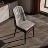 Silla Minimalista Moderna de Lujo Ligero, Silla de Comedor para Hotel, Taburete con Respaldo para Casa de Alquiler, Silla Suave para Ocio en Casa y Mahjong