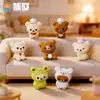 Paisagem em miniatura, criativa e divertida, com um design de urso fofo. DIY Cartoon, peças decorativas adoráveis com um toque de luxo, perfeitas como enfeites únicos para carro ou mesa