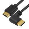 Cable HDMI Cable de Alta Definición Versión 2.0 4K*2K Cable de Conexión para Computadora TV Cable de Datos 60Hz Recto Hacia Abajo Curva
