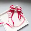 Acessório de Cabeça Antigo Hanfu Fita Grampo de Cabelo Parte de Trás da Cabeça Laço Vermelho Franja Super Fada jk Acessório de Cabeça Feminino