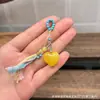 Colgante Corazón de Oso de Cera de Abeja de Segunda Generación Accesorios de Concha de Abeja Reina de Segunda Generación Llavero DIY Colgante para Bolso Colgante Moda