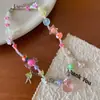 Colar Estrela Explosiva Cor Estilo Étnico Esmalte Dopamina Contas Feminino Novo Estilo Chinês Design Retrô Corrente de Colar Clavícula
