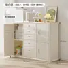 Armário de Armazenamento de Brinquedos Infantil, Estante de Armazenamento para Bebê, Armário de Armazenamento Classificado para Bebê, Mesa de Alimentação, Guarda-Roupa Integrado