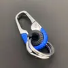 Colgante de Cintura Minimalista Llavero Metálico para Coche Anillo de Llave de Acero Inoxidable Accesorio para Cintura Transfronterizo