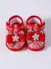 Zapatos de Princesa con Lazo de Lentejuelas para 0-1 Año Suela Suave Zapatos para Niños Pequeños Primavera Verano Otoño 2025 Nuevos Zapatos para Bebé Recién Nacido
