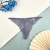 Encaje Calado Moda Encaje Liso Tangas para Mujer