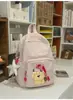 Mochila Casual Linda de Color Sólido para Chicas de Secundaria, Mochila Ligera de Viaje para Estudiantes de Preparatoria, Mochila de Gran Capacidad