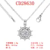 Cadena de Clavícula de Ciervo Cruzado de Lujo DIY Popular de Verano Versátil de Nicho, Collar de Moda Elegante Transfronterizo para Mujeres