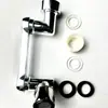 Extensor de grifo de lavabo Brazo mecánico de grifo de lavabo en forma de U Modo de engranaje simple y doble Salida de agua Boquilla a prueba de salpicaduras Aireador
