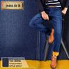 13oz outono e inverno composto forro de lã grossa poliéster algodão Denim tecido sarja jeans tecido w7715 veludo dourado