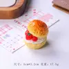 Decoraciones para Casa de Muñecas Temática de Gatos, Juguetes de Bocadillos, Mini Panes de Simulación de Resina, Juguetes de Comida en Miniatura