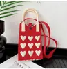 Monedero para Fiesta Estudiantil, Bolso para Teléfono Móvil de Compras, Bolso de Hombro Pequeño Tejido, Bolso de Mano Lindo Versátil, Bolso Cruzado Mini para Mujer