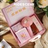 Té de mariposa para acompañar la ceremonia. Caja de regalo pequeña de alta gama y práctica con artículos individuales para el festival de la diosa de la boda.