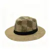 Fábrica de Origen Sombrero de Paja de Verano Viaje al Aire Libre Vacaciones Protección Solar Playa Protección Solar Sombrero de Sol para Hombres y Mujeres