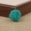Milhão em estoque 2,5cm Tecido de Renda Gaze Bola de Gaze Bola de Cabelo Flor Artesanal Tecido de Flor Acessórios para Joias DIY Acessórios para Roupas