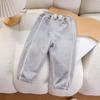 Pantalones Deportivos de Encaje Casuales Versátiles para Niña Primavera y Otoño 2024 Nuevos Pantalones Deportivos Elegantes para Niñas Estilo Coreano