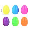 Ovos de Páscoa Coloridos Reutilizáveis Populares Transfronteiriços Brinquedo de Ovo para Festa Infantil Caça ao Tesouro Conjunto de Ovos Fonte de Suprimentos