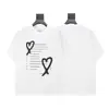 Tres Etiquetas Completas, Exclusivamente para Ventas Transfronterizas, Camiseta de Hombre de Doble Hilo de Algodón Puro, Manga Corta, Alta Calidad, en Stock