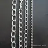 Corrente de Ferro Galvanizado Corrente Plana Mordida Coleira para Cão Pet Cão Grande ao Ar Livre Cão Forte ao Ar Livre Pastor Alemão