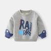 Sudadera para niño Otoño e Invierno Top de Terciopelo para Niños Ropa Infantil de Moda de Manga Larga 2024 Ropa Infantil Suéter para Bebé Ropa de Otoño Moderna