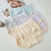 ¡Guau, hecho a medida, diseño dulce de pajarita, ropa interior para mujer talla grande, algodón puro, tiro alto, fuelle antibacteriano, calzones estilo estudiante
