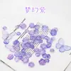 Acrílico Hielo Transparente Camelia Mariposa Hecho a Mano Rosa Corbata Decoración Accesorios DIY Haciendo Pulsera Collar Hecho a Mano
