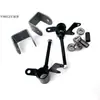 Kart Pequeño de Cuatro Ruedas con Perfil de Aluminio Buggy de Playa Partes Kingpin Eje Eje de Dirección Delantero Diámetro 12mm/10mm