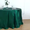 Fornecimento de Toalha de Mesa Redonda Simples Moderna de Cetim Decoração de Casamento Banquete Festa de Aniversário Toalha de Mesa Redonda Toalha de Mesa
