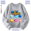 Roupa para meninos e meninas, suéter Blox Fruits, caixa de frutas do Diabo, periférico de jogo ROBLOX