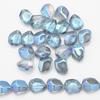 Contas Soltas de Cristal de Formato Especial Europeu e Americano Vidro Perolado Galvanizado Romboidal Contas de Pedra Material para Colar de Pulseira DIY