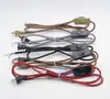 Botón de línea trenzada de color 303 enchufe interruptor línea cable de lámpara de escritorio lámpara de pie control por cable línea de interruptor accesorios de iluminación