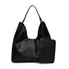 Bolso de Hombro Retro Simple Europeo y Americano para Mujer, Gran Capacidad, Textura Casual, Bolso Tote, Estilo Perezoso, Bolso de un Solo Hombro