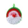 Papai Noel ins coreano flor de cerejeira desenho animado pano de esfregar feito à mão pano de prato-pequena decoração de cozinha